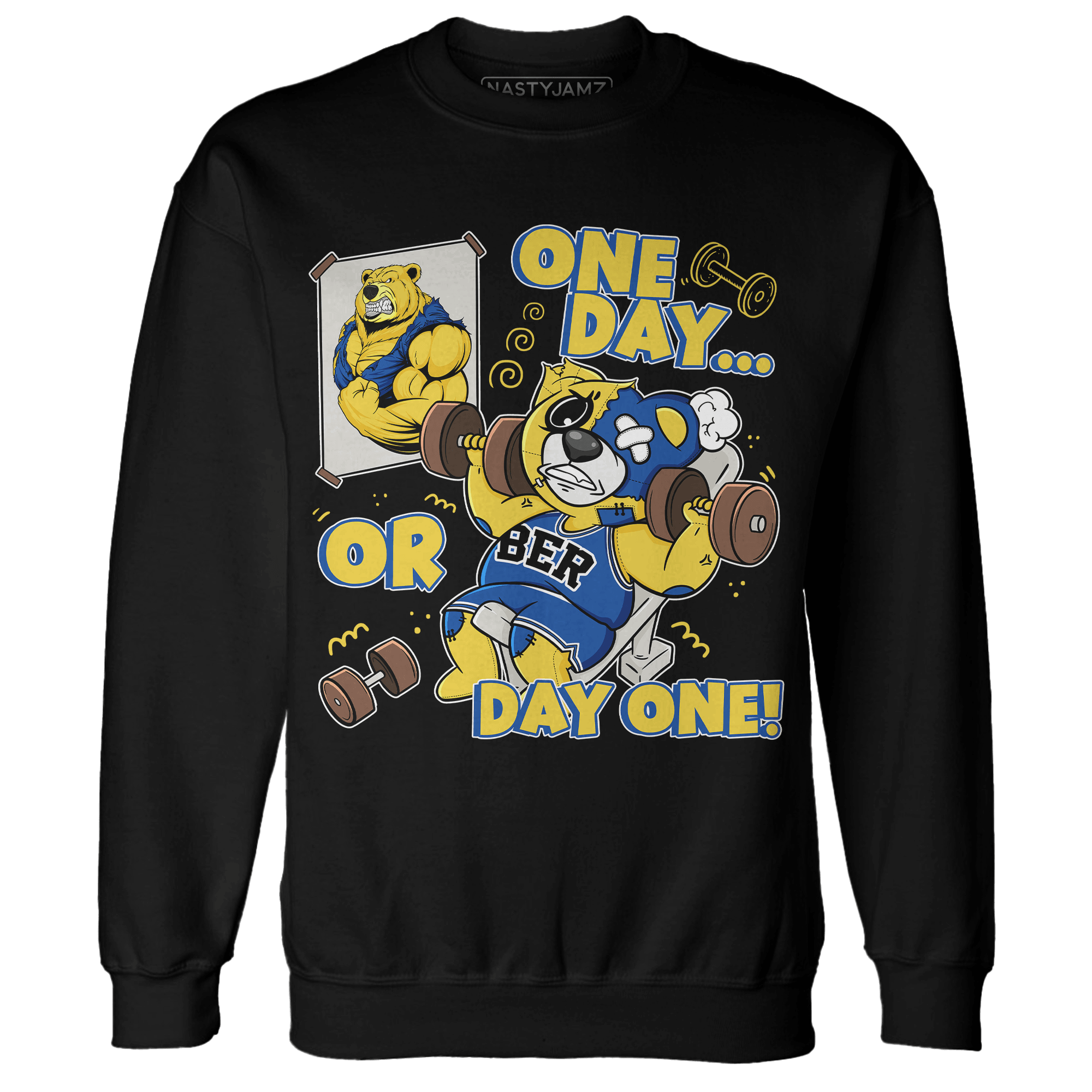 Low OG Canary TVSC 1s Sweatshirt Match BER Gymmer - NastyJamz