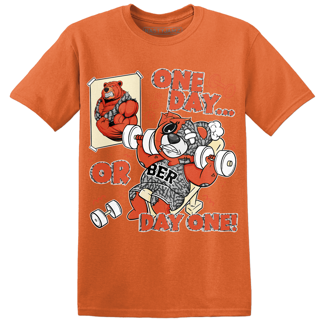 Georgia Peach 3s T Shirt Match BER Gymmer - NastyJamz