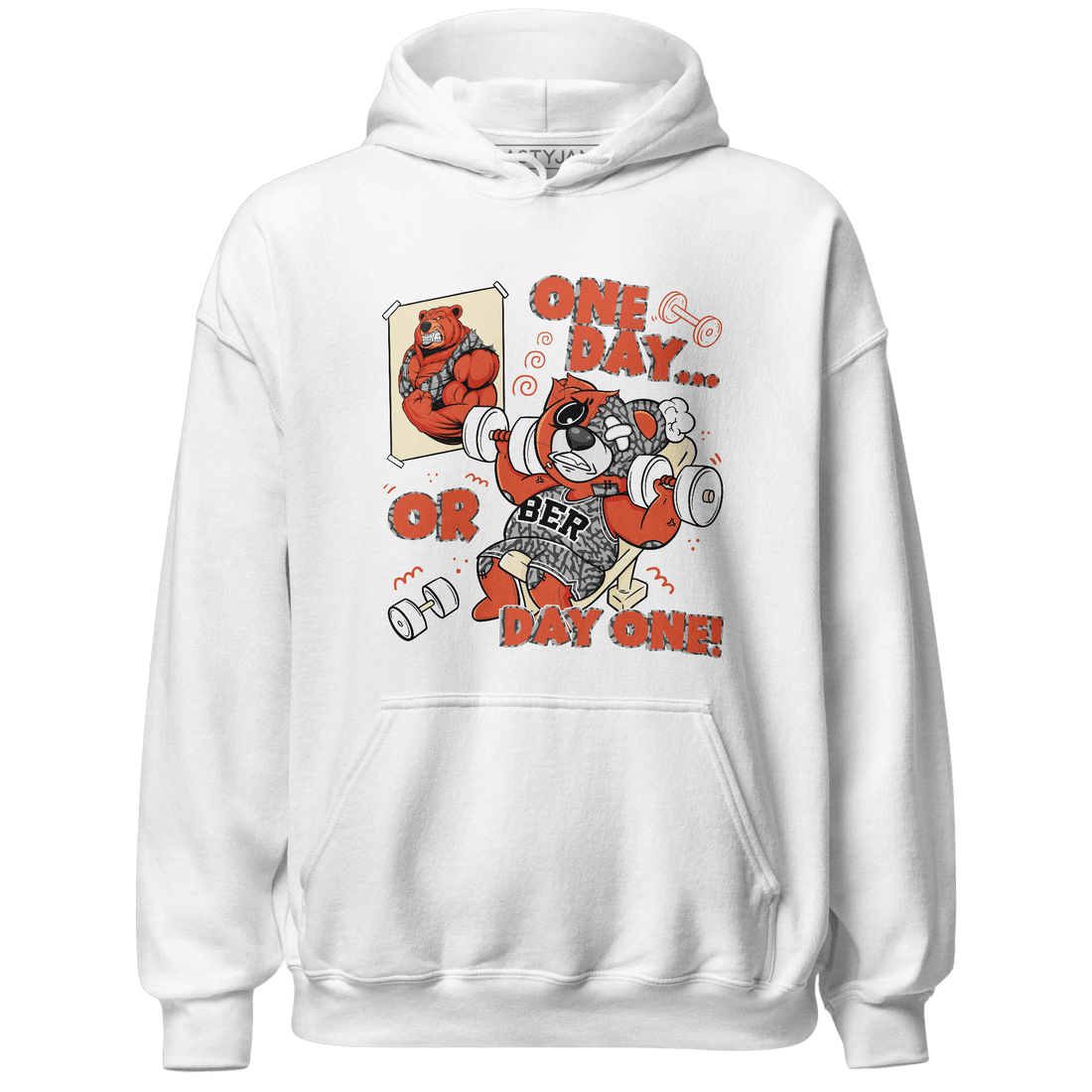 Georgia Peach 3s Hoodie Match BER Gymmer - NastyJamz