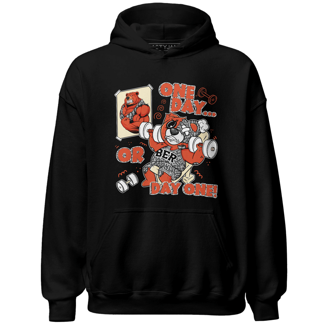 Georgia Peach 3s Hoodie Match BER Gymmer - NastyJamz