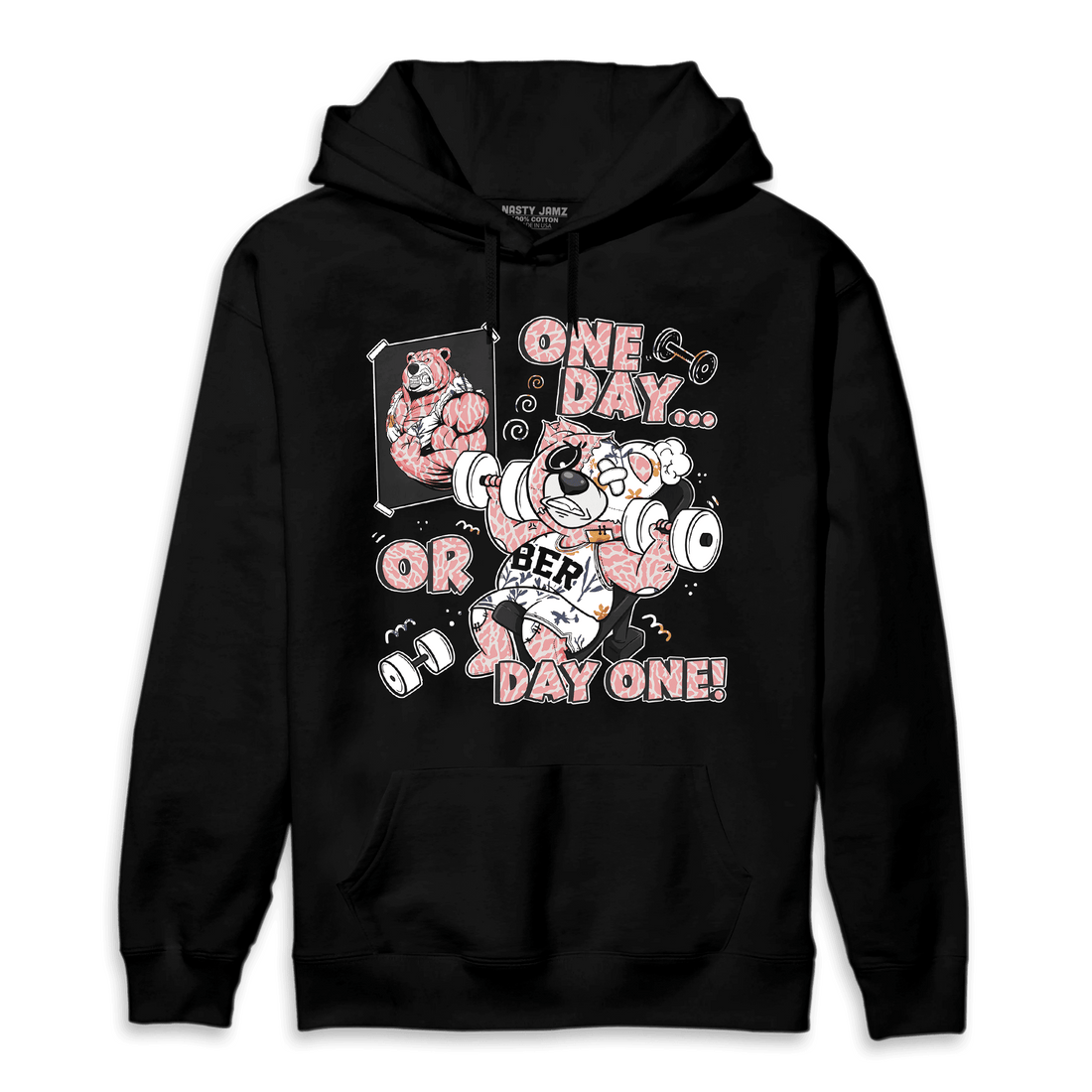 Red Stardust 3s Hoodie Match BER Gymmer - NastyJamz