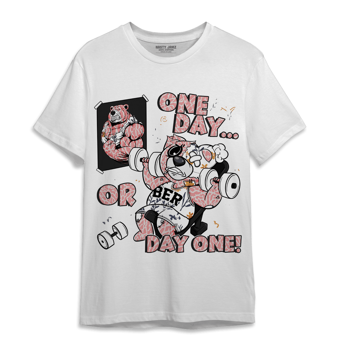 Red Stardust 3s T Shirt Match BER Gymmer - NastyJamz