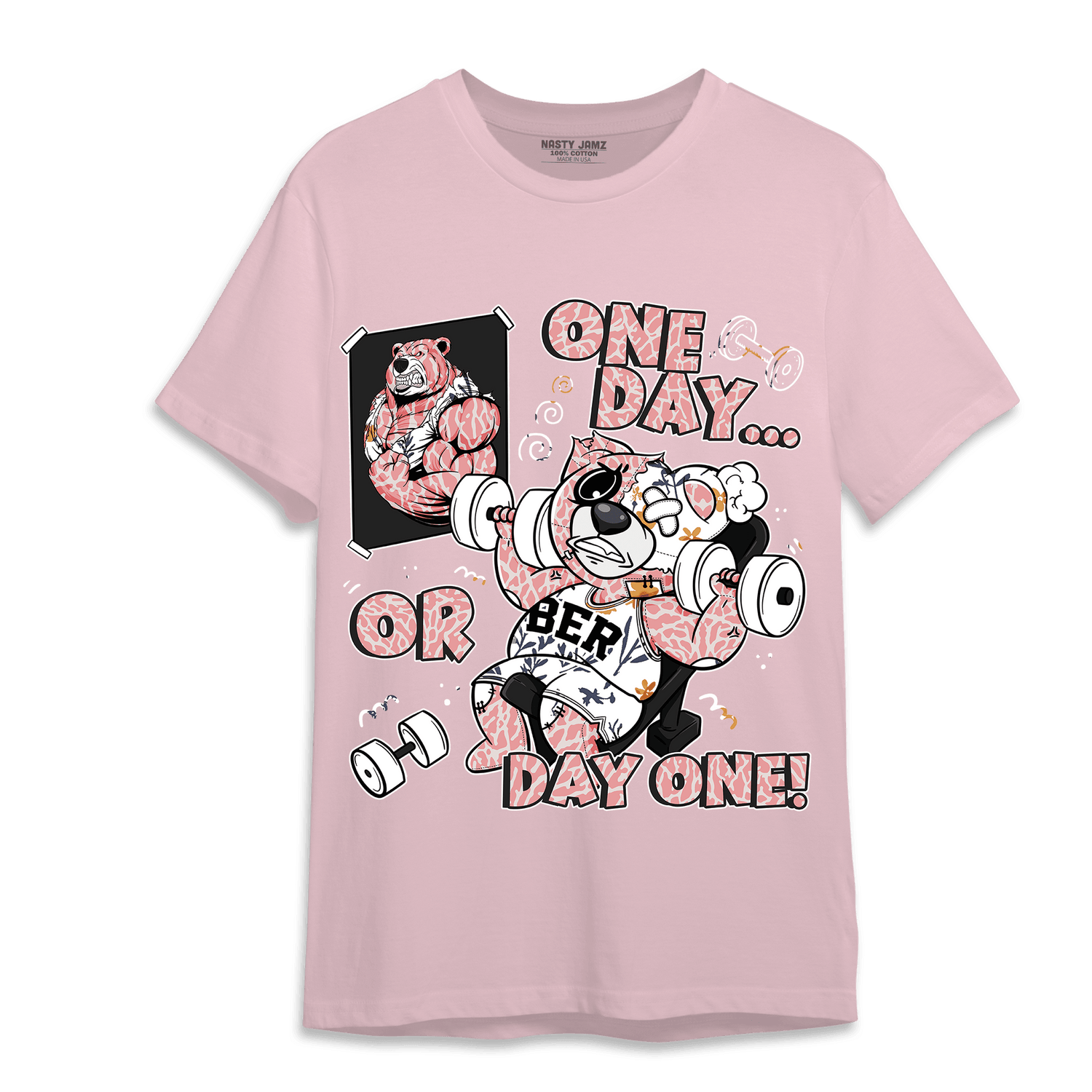 Red Stardust 3s T Shirt Match BER Gymmer - NastyJamz
