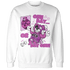 GS Hyper Violet 4s Sweatshirt Match BER Gymmer - NastyJamz