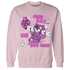 GS Hyper Violet 4s Sweatshirt Match BER Gymmer - NastyJamz