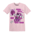 GS Hyper Violet 4s T Shirt Match BER Gymmer - NastyJamz