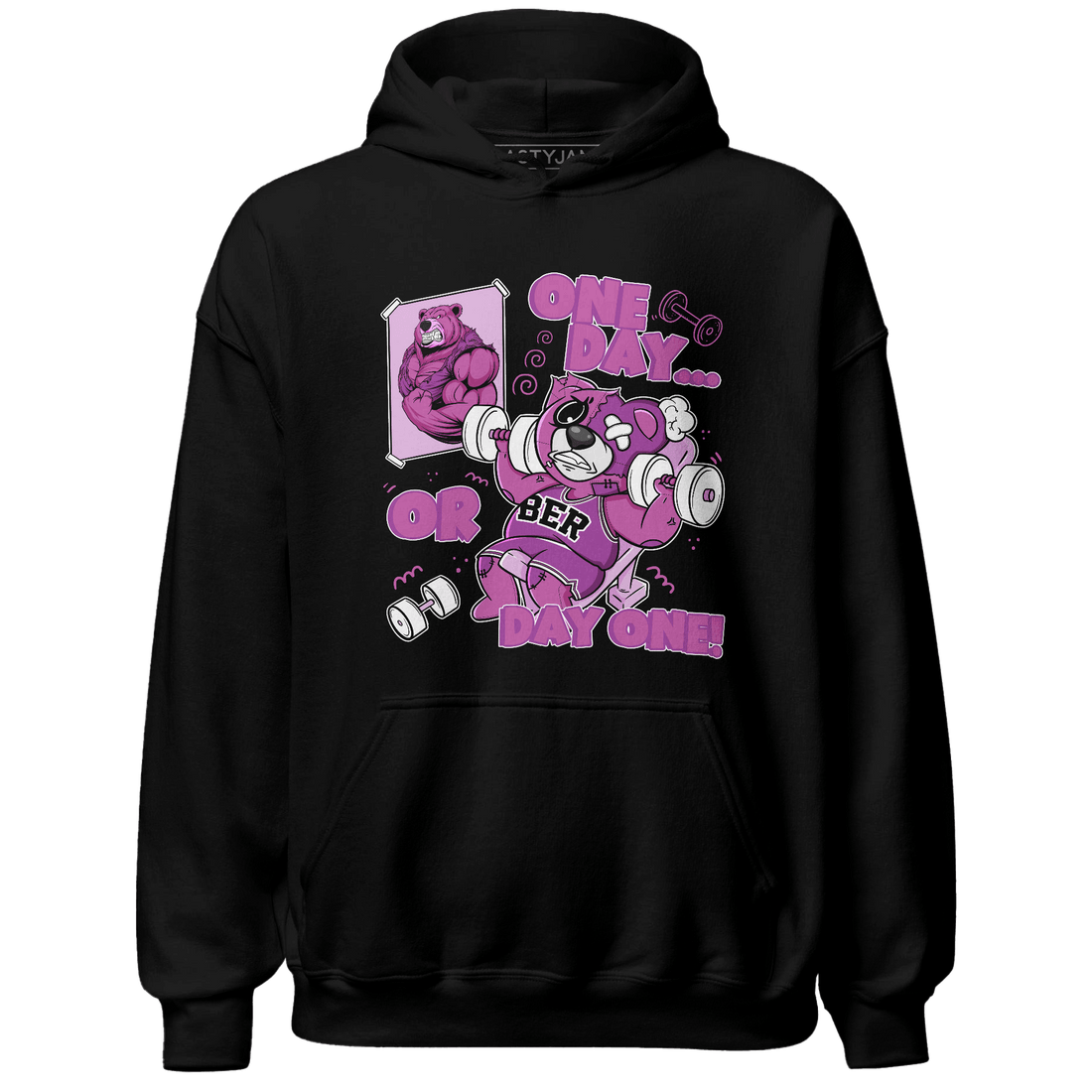 GS Hyper Violet 4s Hoodie Match BER Gymmer - NastyJamz