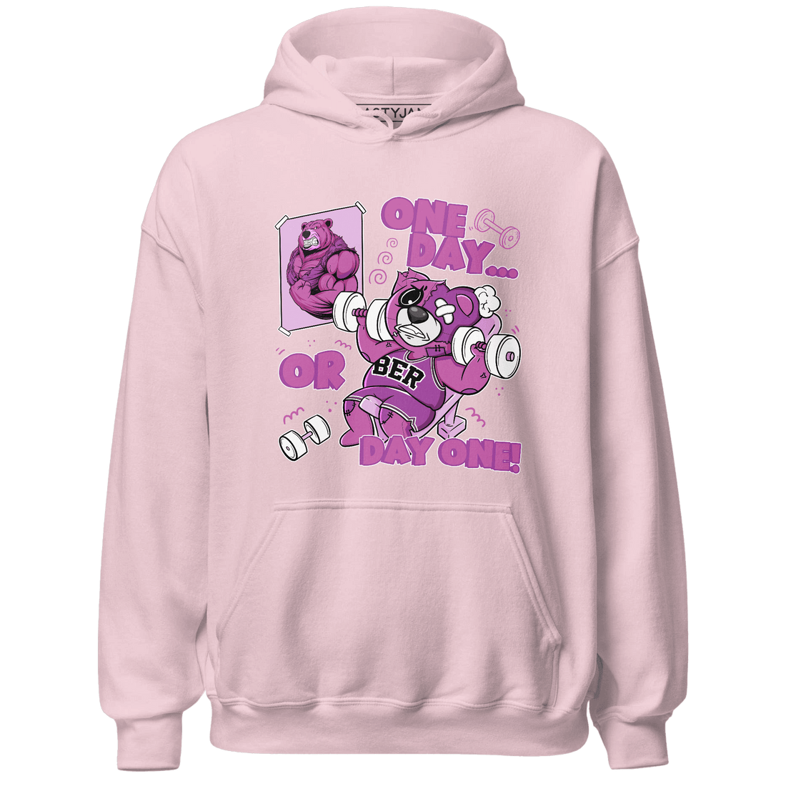 GS Hyper Violet 4s Hoodie Match BER Gymmer - NastyJamz