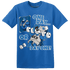 Industrial Blue 4s T Shirt Match BER Gymmer - NastyJamz