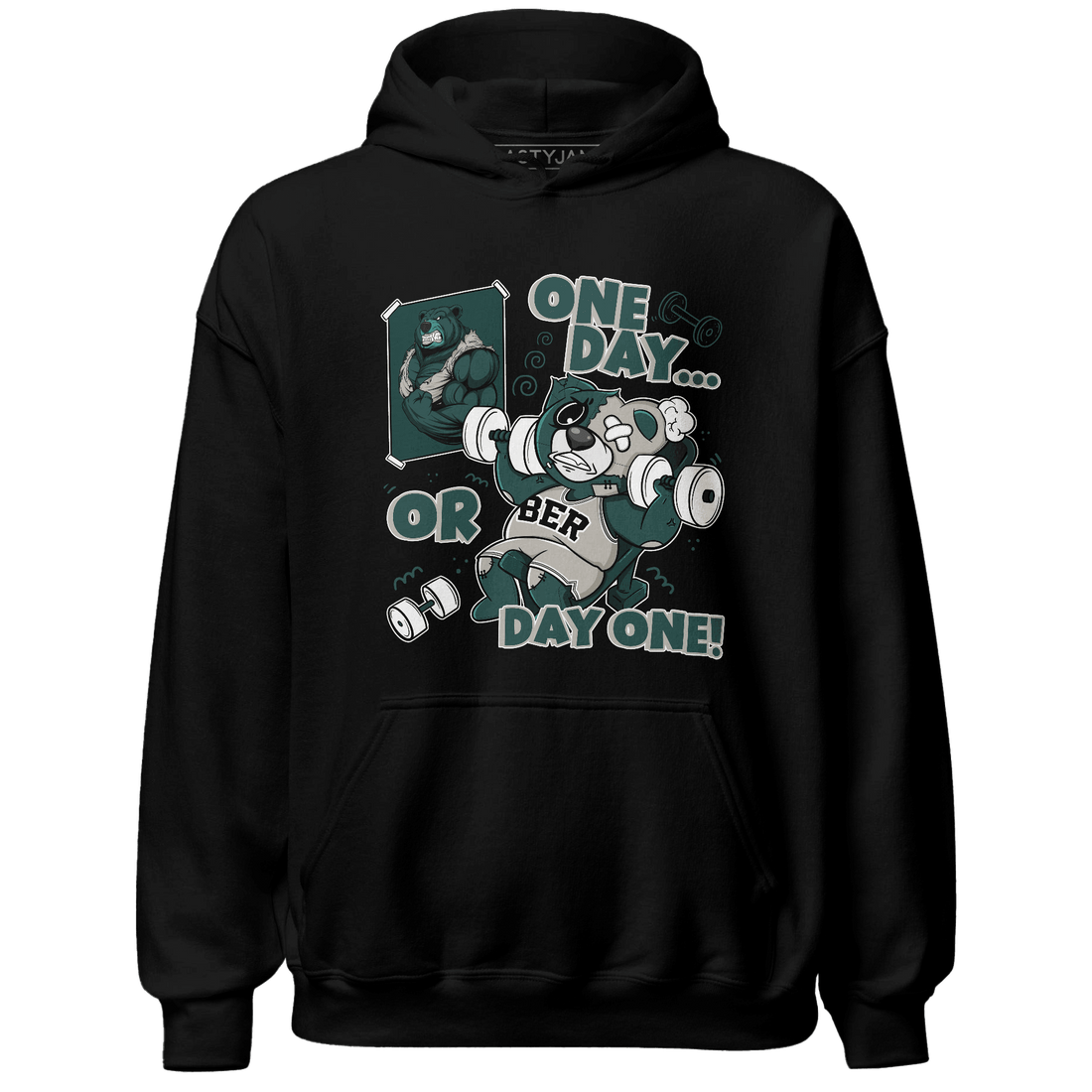 Oxidized Green 4s Hoodie Match BER Gymmer - NastyJamz
