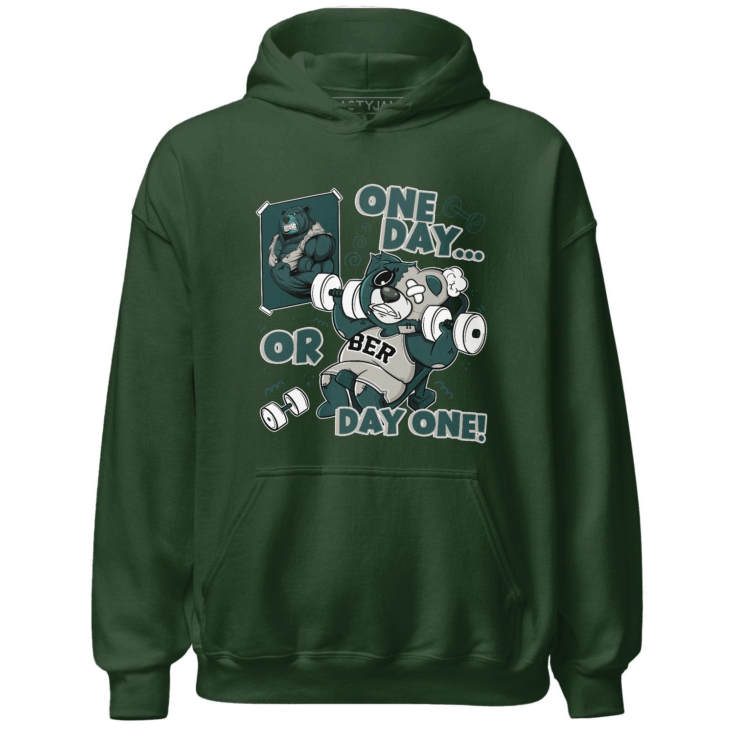 Oxidized Green 4s Hoodie Match BER Gymmer - NastyJamz