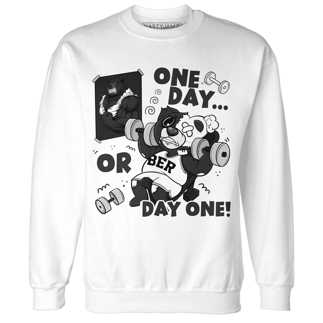 White-Thunder-4s-Sweatshirt-Match-BER-Gymmer