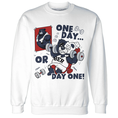 White-Navy-6s-Sweatshirt-Match-BER-Gymmer