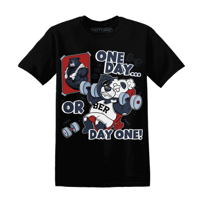 White-Navy-6s-T-Shirt-Match-BER-Gymmer