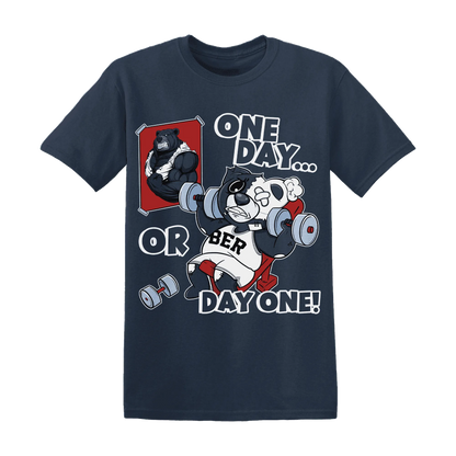 White-Navy-6s-T-Shirt-Match-BER-Gymmer