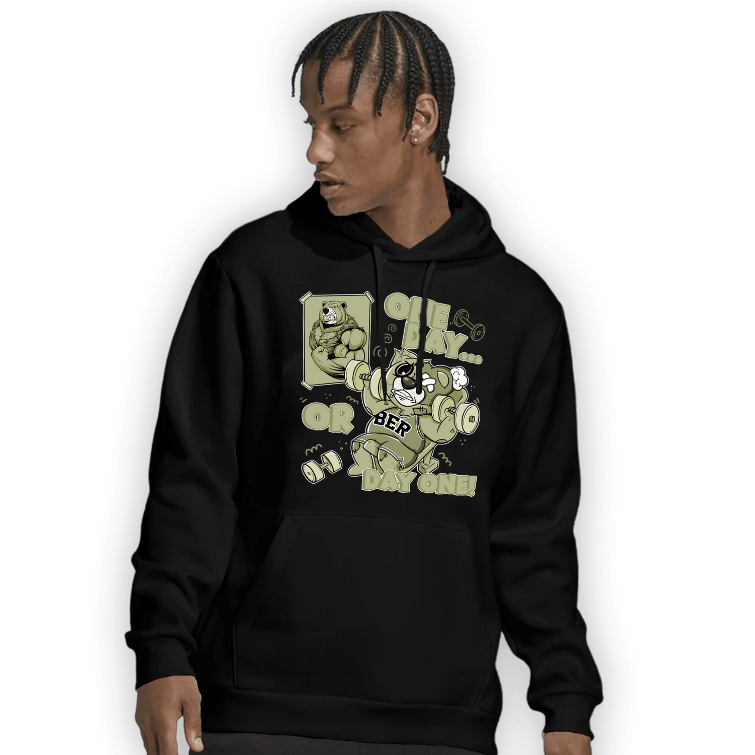 Yeezy Slide Resin Hoodie Match BER Gymmer - NastyJamz