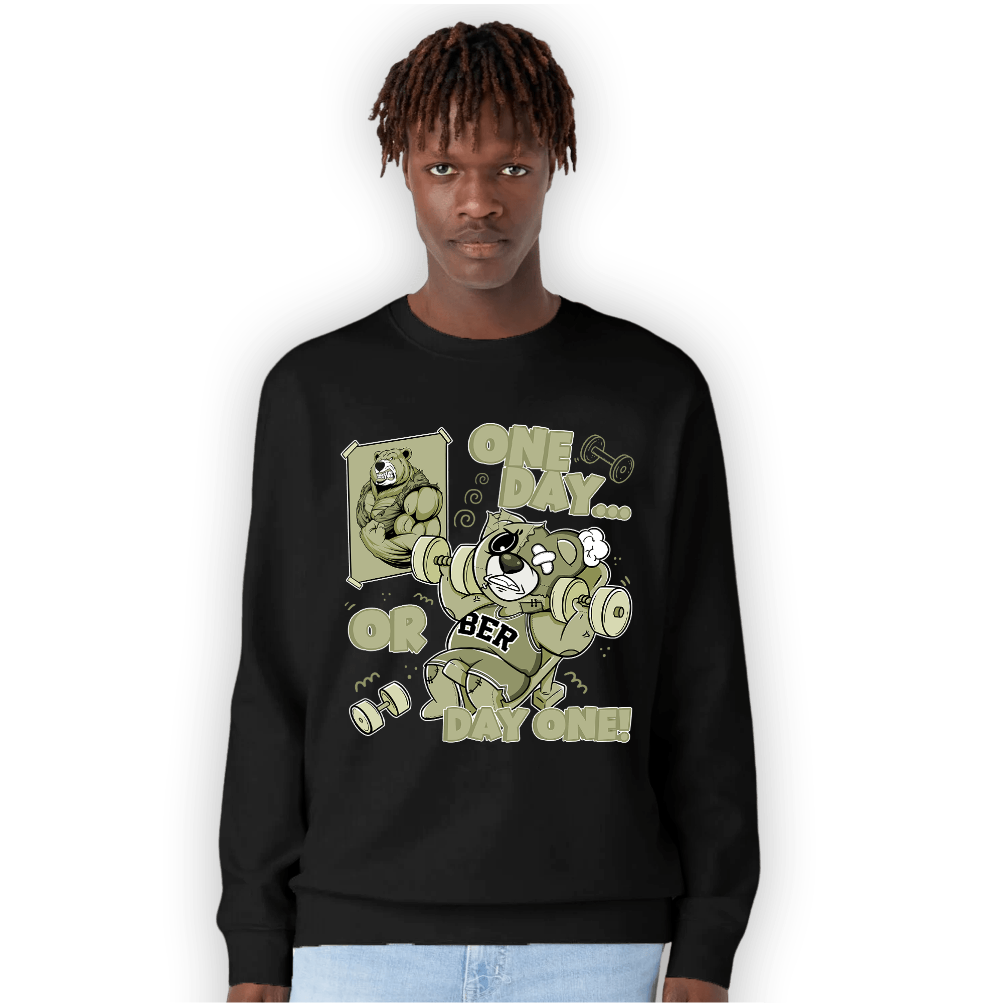 Yeezy Slide Resin Sweatshirt Match BER Gymmer - NastyJamz