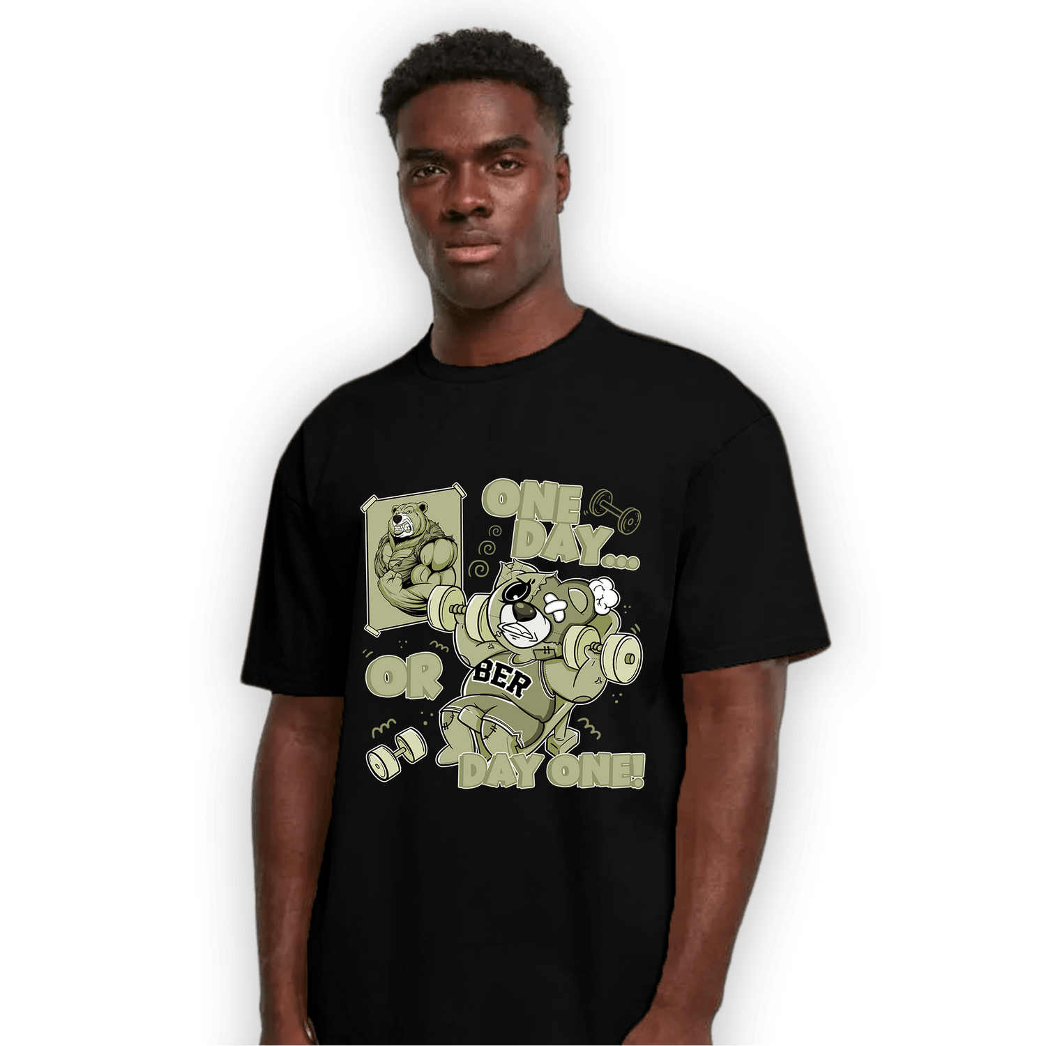 Yeezy Slide Resin T Shirt Match BER Gymmer - NastyJamz