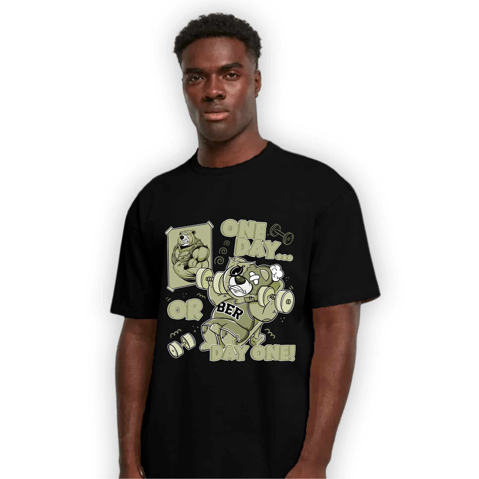 Yeezy Slide Resin T Shirt Match BER Gymmer - NastyJamz