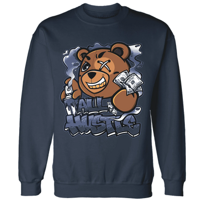 Low-Diffused-Blue-11s-Sweatshirt-Match-BER-Hustle-All-Day