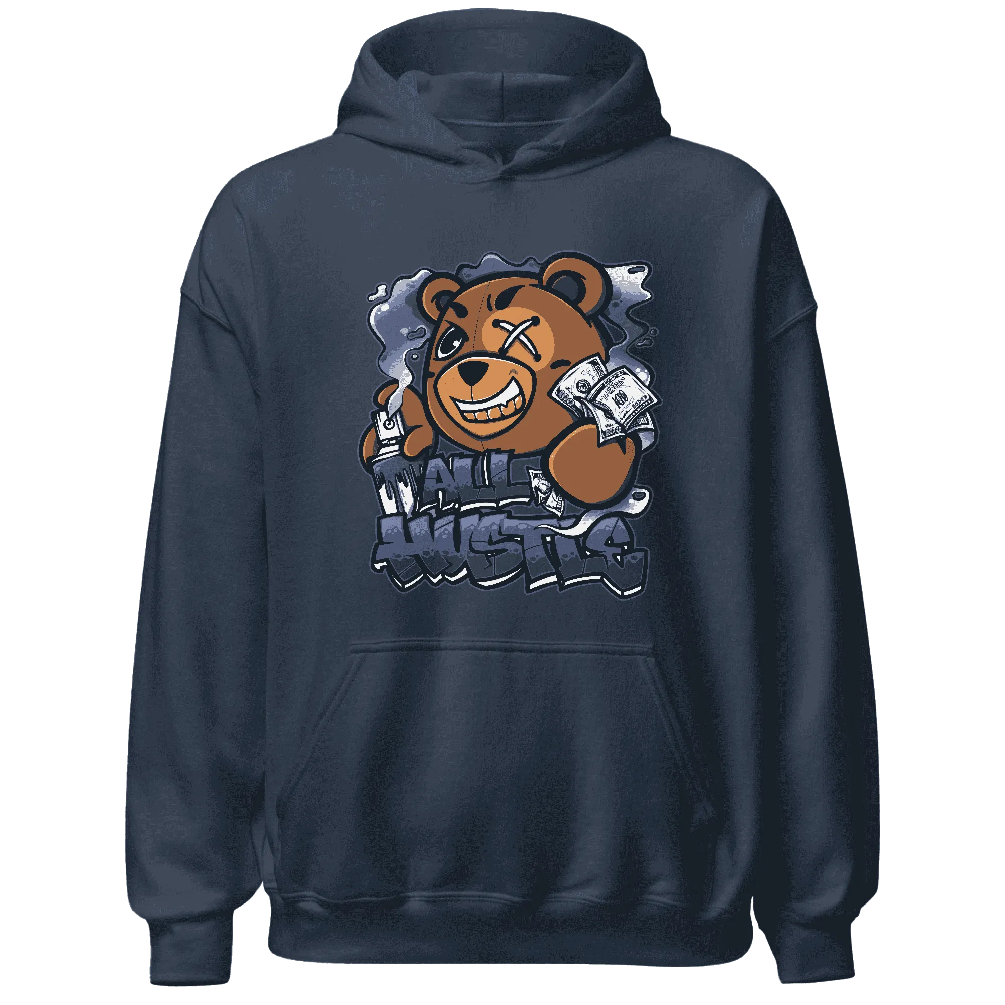 Low-Diffused-Blue-11s-Hoodie-Match-BER-Hustle-All-Day