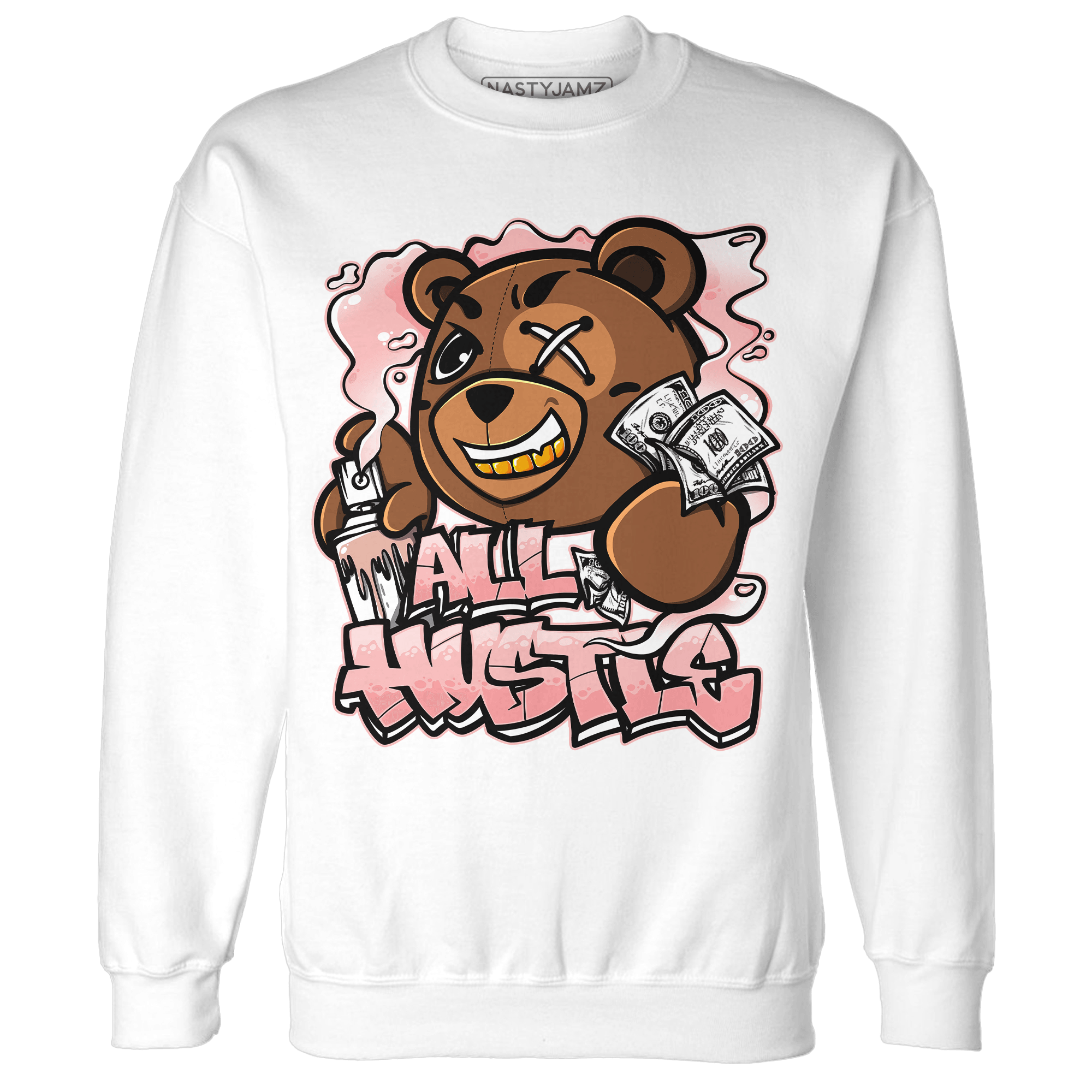 Low Legend Pink 11s Sweatshirt Match BER Hustle All Day - NastyJamz