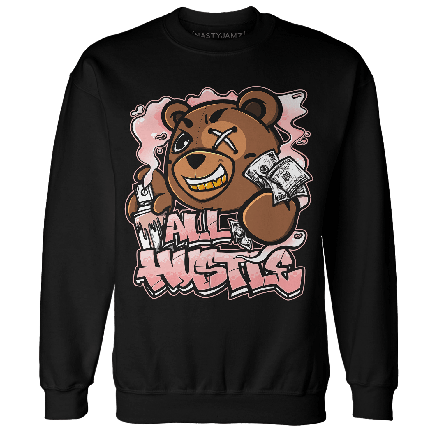 Low Legend Pink 11s Sweatshirt Match BER Hustle All Day - NastyJamz