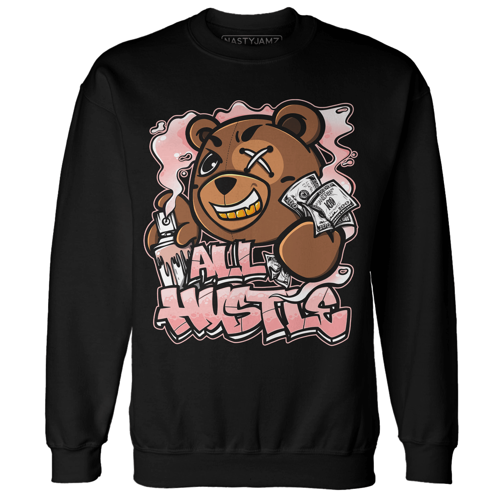 Low Legend Pink 11s Sweatshirt Match BER Hustle All Day - NastyJamz