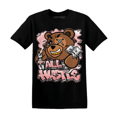 Low Legend Pink 11s T Shirt Match BER Hustle All Day - NastyJamz