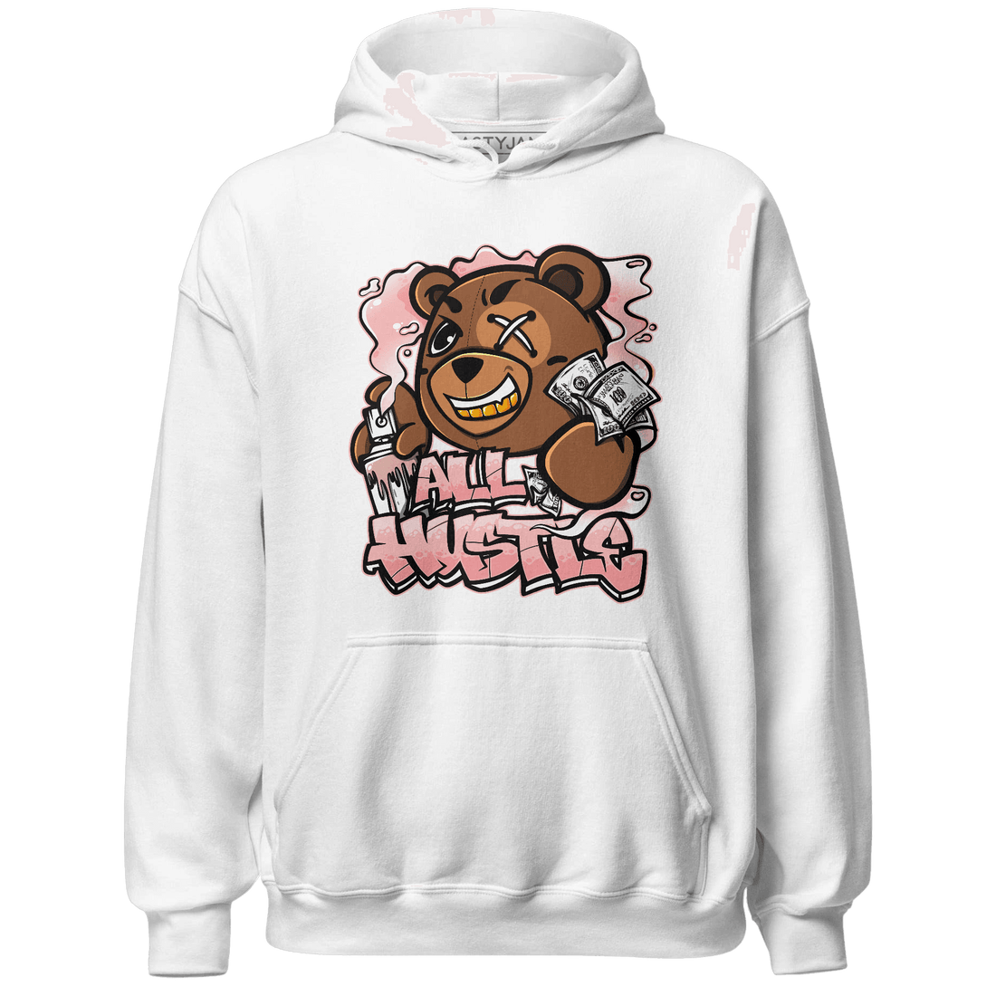 Low Legend Pink 11s Hoodie Match BER Hustle All Day - NastyJamz