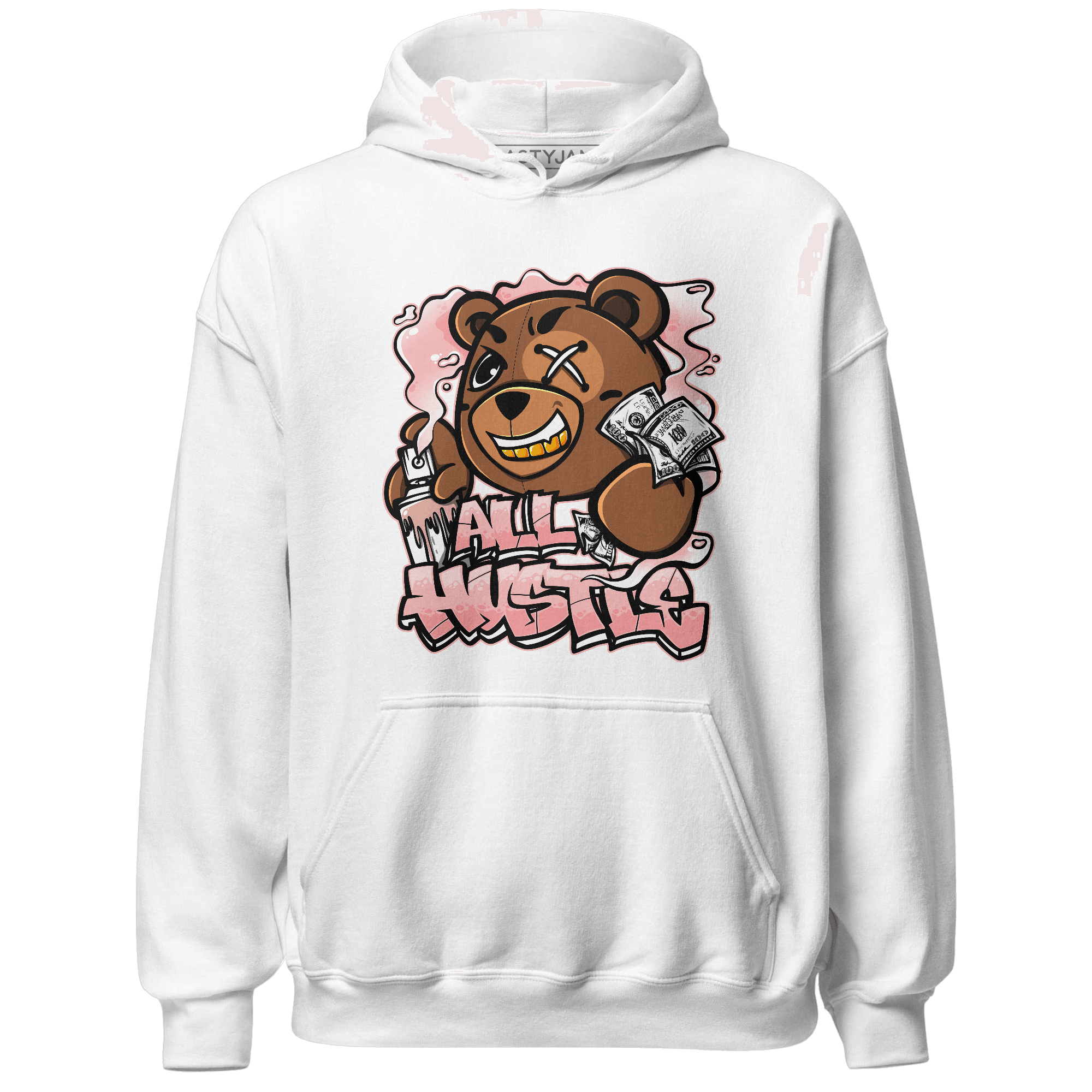Low Legend Pink 11s Hoodie Match BER Hustle All Day - NastyJamz