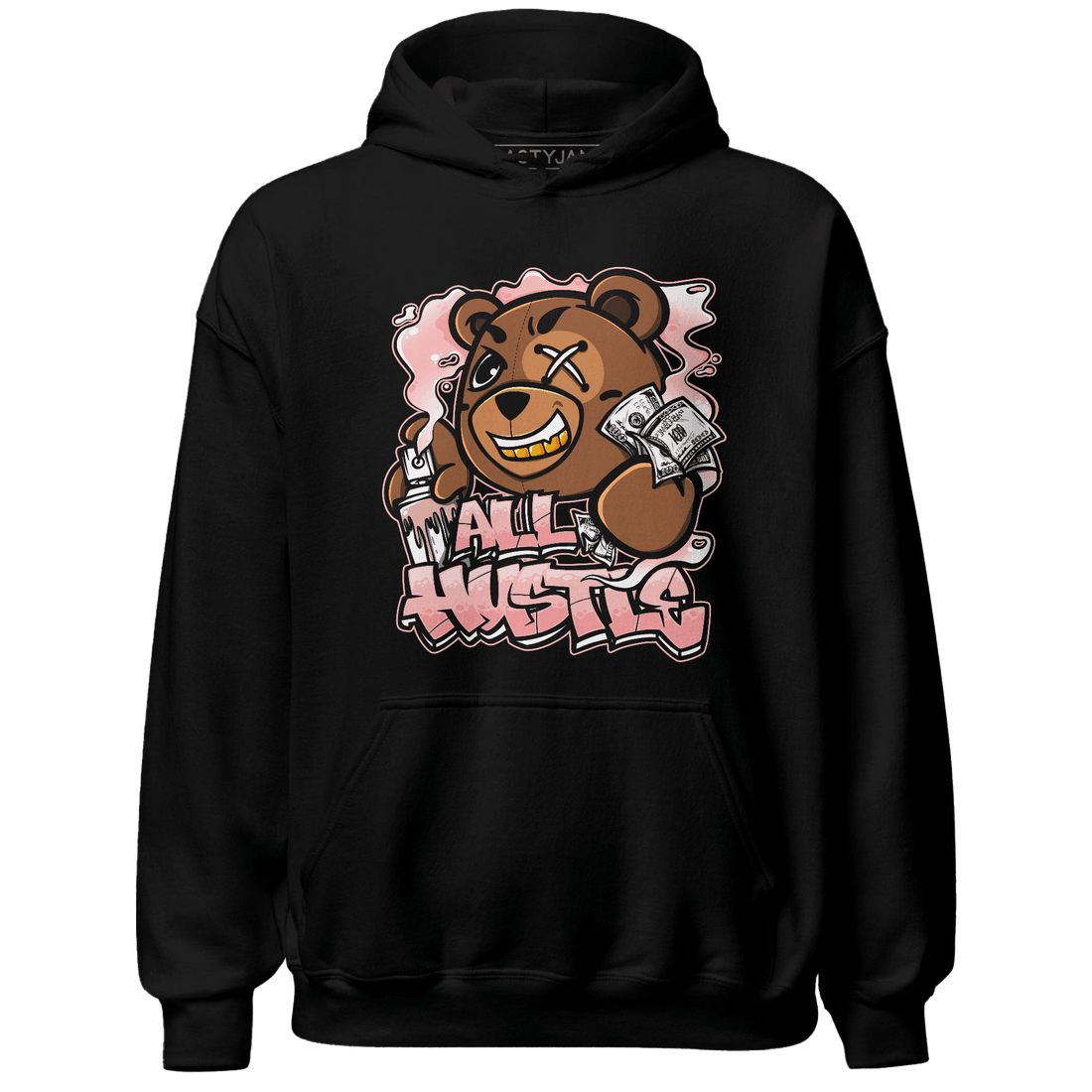 Low Legend Pink 11s Hoodie Match BER Hustle All Day - NastyJamz