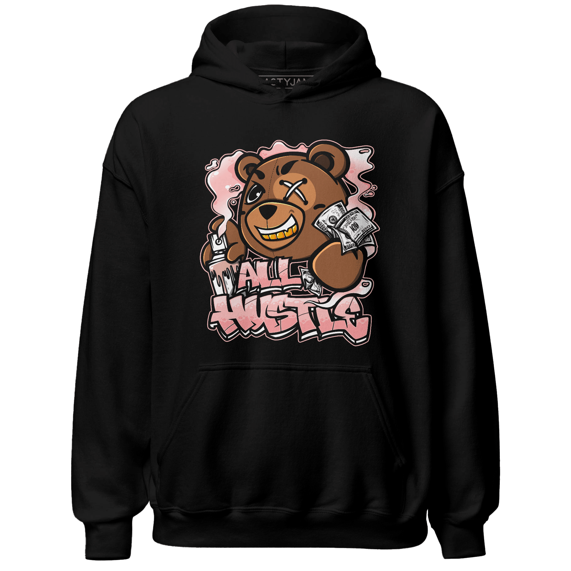Low Legend Pink 11s Hoodie Match BER Hustle All Day - NastyJamz