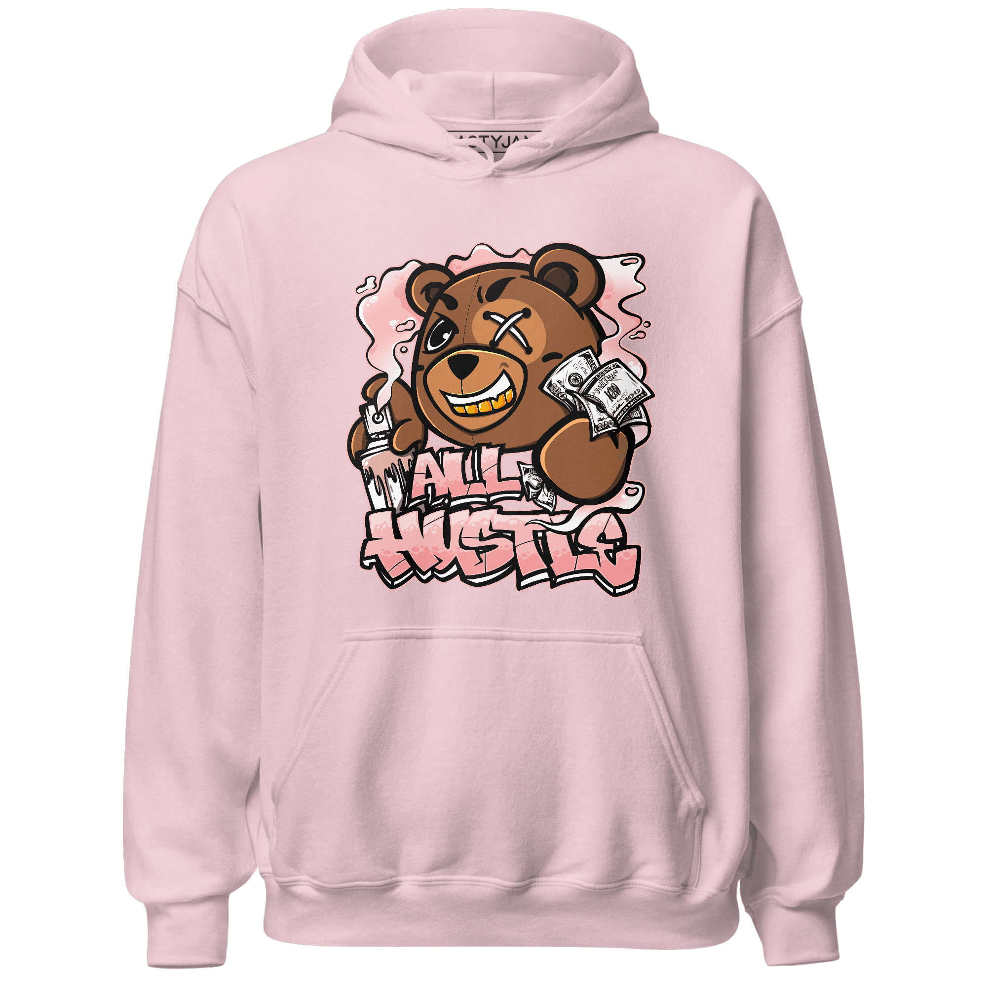 Low Legend Pink 11s Hoodie Match BER Hustle All Day - NastyJamz