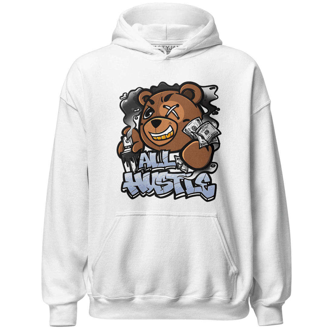 Low Space Jam 11s Hoodie Match BER Hustle All Day - NastyJamz