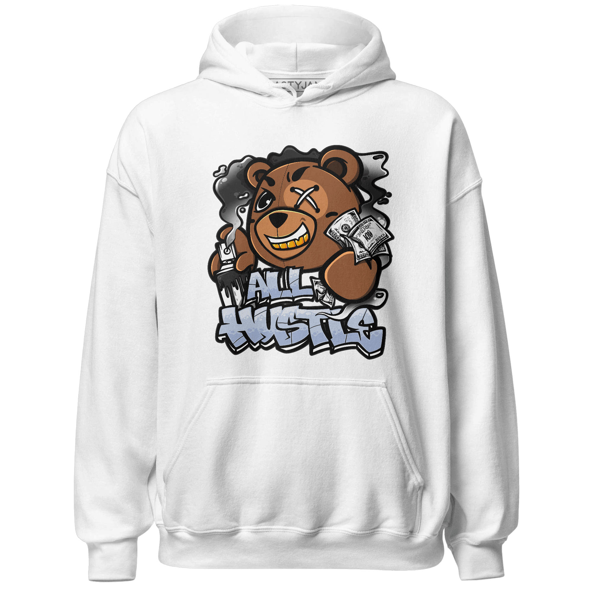 Low Space Jam 11s Hoodie Match BER Hustle All Day - NastyJamz