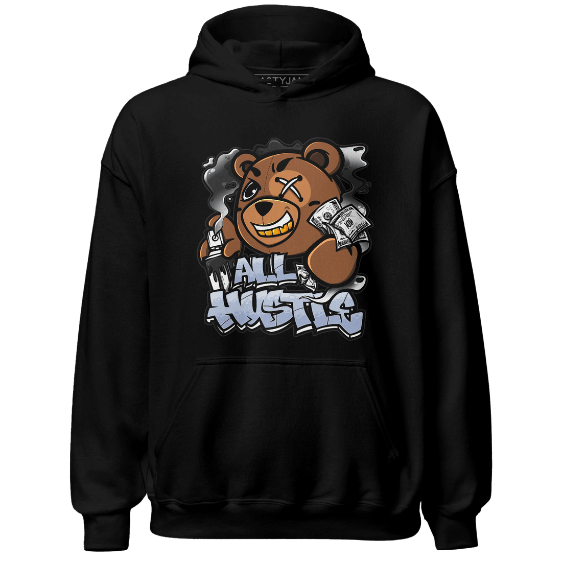 Low Space Jam 11s Hoodie Match BER Hustle All Day - NastyJamz