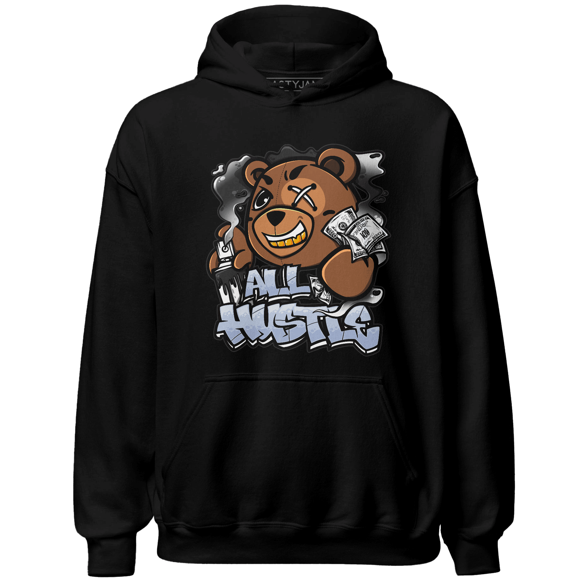 Low Space Jam 11s Hoodie Match BER Hustle All Day - NastyJamz