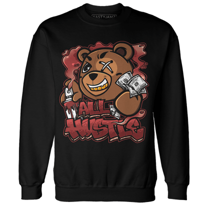 Dune Red 13s Sweatshirt Match BER Hustle All Day - NastyJamz