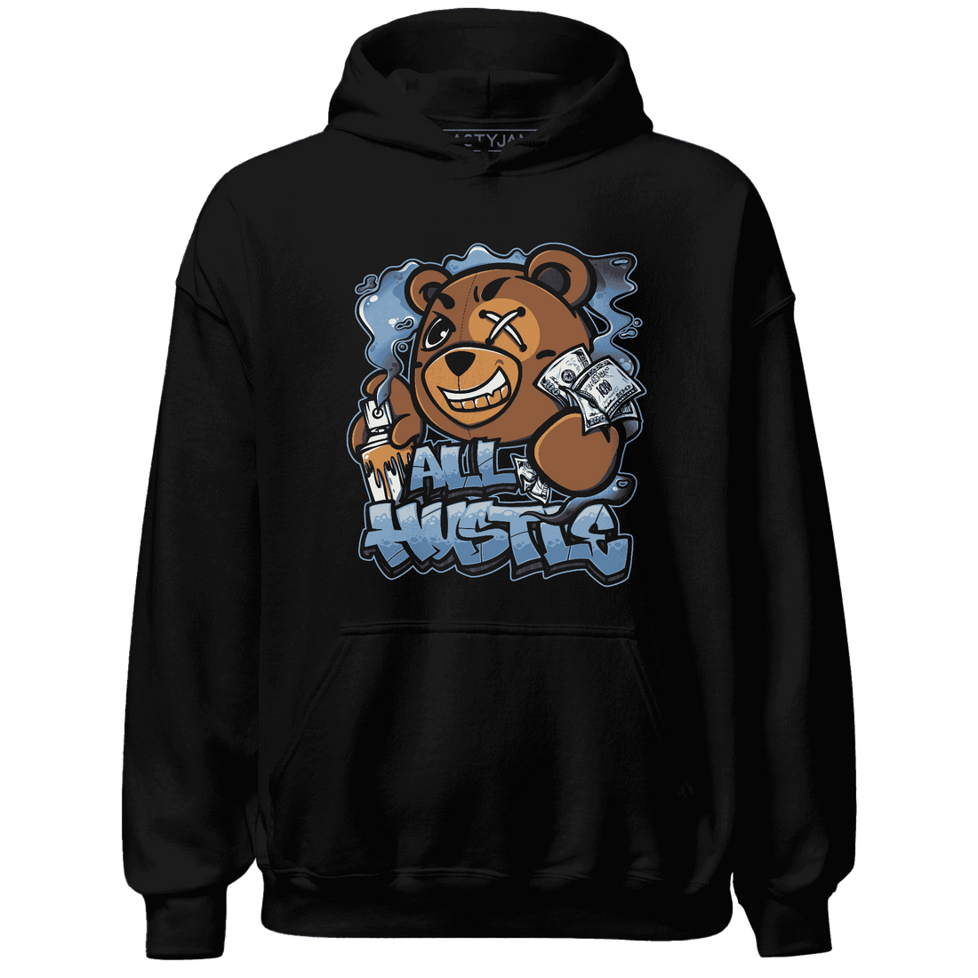 First In Flight 1s Hoodie Match BER Hustle All Day - NastyJamz