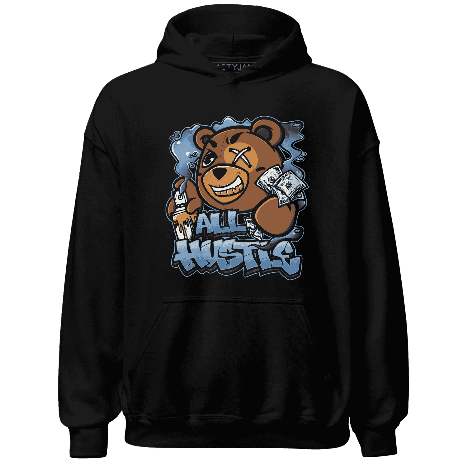 First In Flight 1s Hoodie Match BER Hustle All Day - NastyJamz