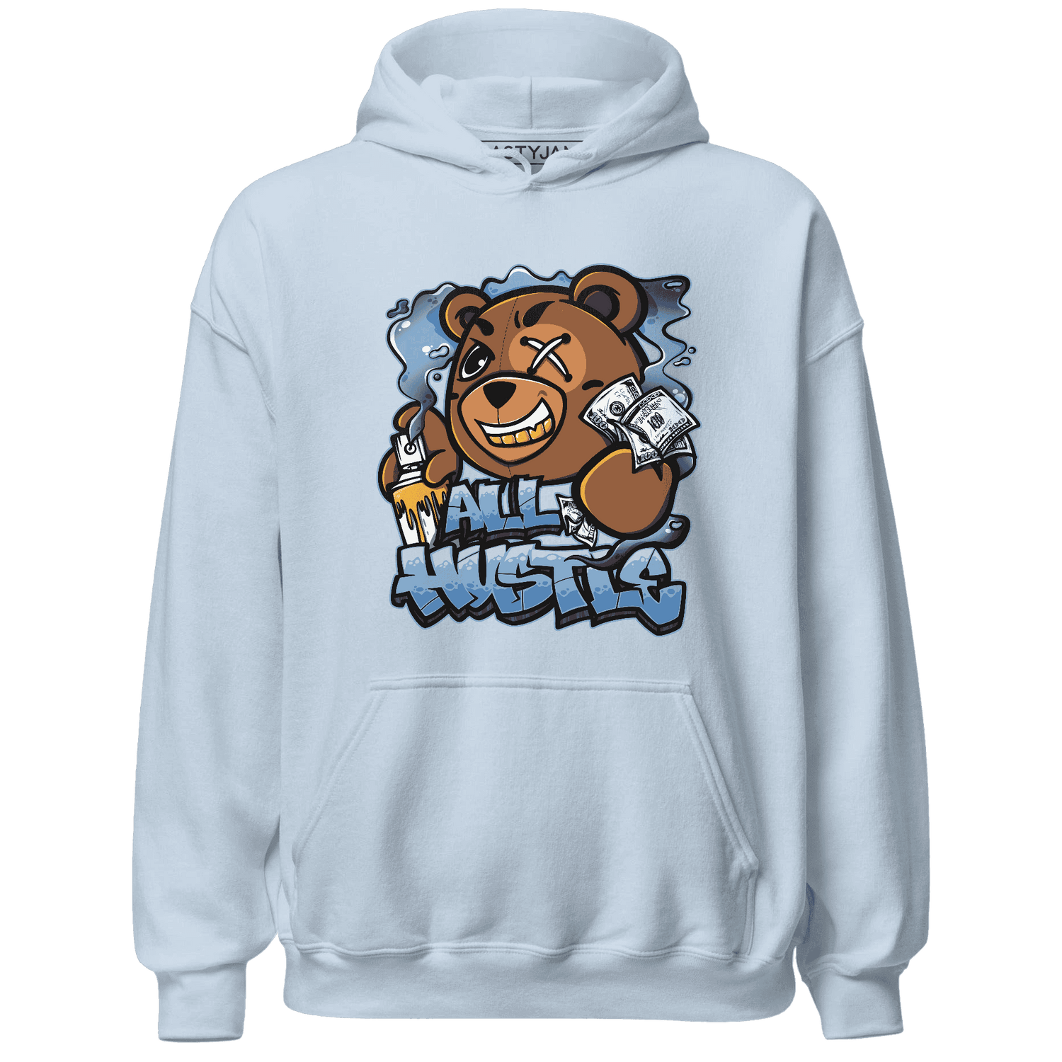 First In Flight 1s Hoodie Match BER Hustle All Day - NastyJamz