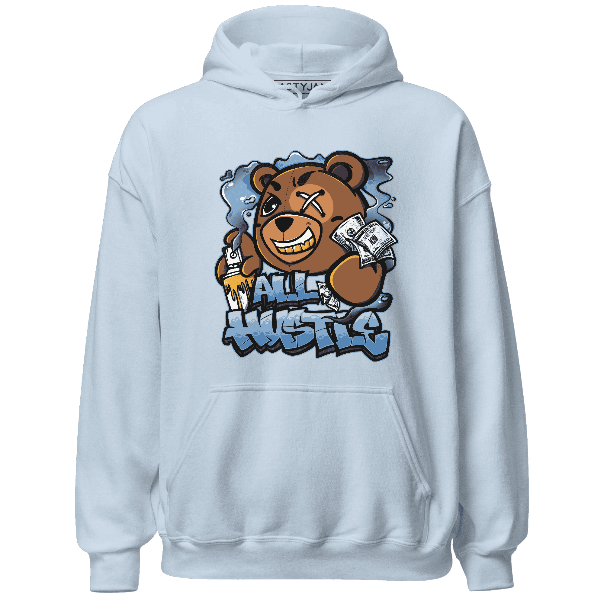 First In Flight 1s Hoodie Match BER Hustle All Day - NastyJamz