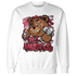 High 85 Metallic Burgundy 1s Sweatshirt Match BER Hustle All Day - NastyJamz