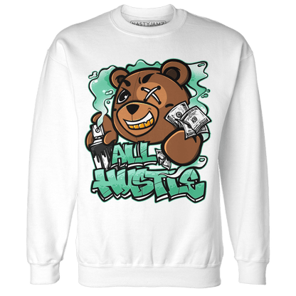 High OG Green Glow 1s Sweatshirt Match BER Hustle All Day - NastyJamz