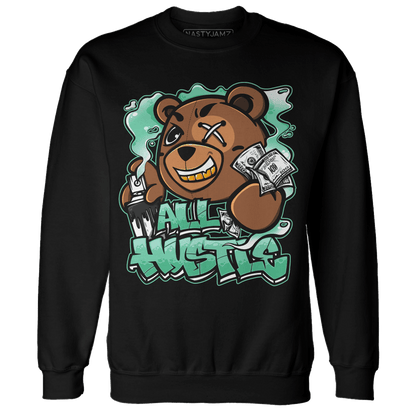 High OG Green Glow 1s Sweatshirt Match BER Hustle All Day - NastyJamz