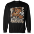 Latte 1s Sweatshirt Match BER Hustle All Day - NastyJamz
