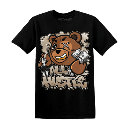 Latte 1s T Shirt Match BER Hustle All Day - NastyJamz