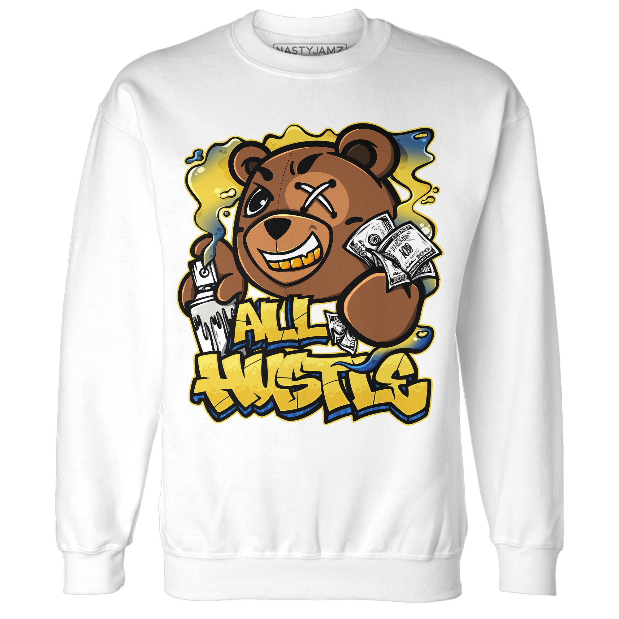 Low OG Canary TVSC 1s Sweatshirt Match BER Hustle All Day - NastyJamz