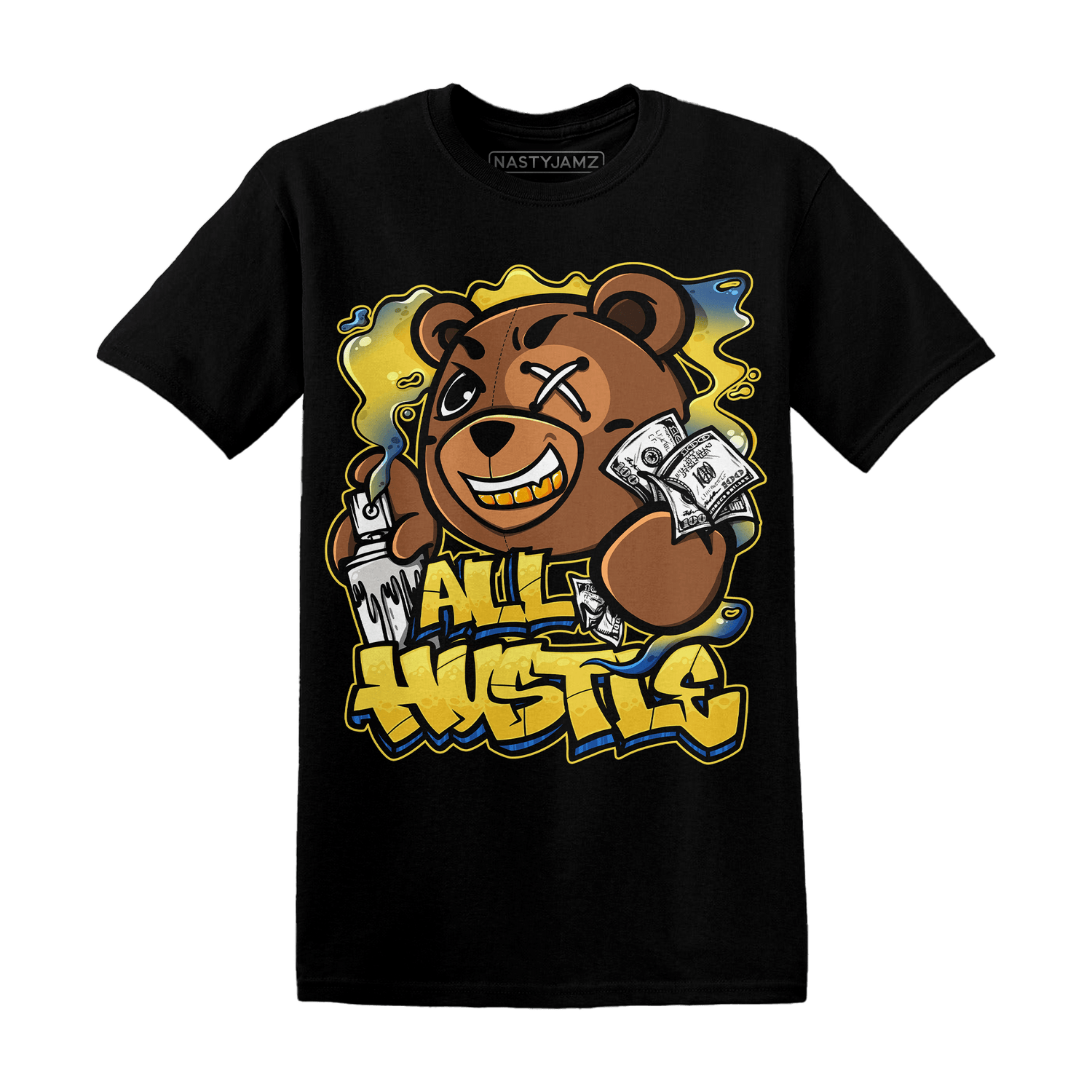 Low OG Canary TVSC 1s T Shirt Match BER Hustle All Day - NastyJamz
